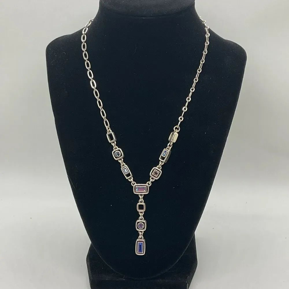 Brighton Emilie Silver Plated Y-Drop Necklace